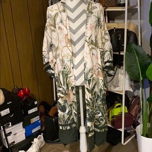 Long cardigan style jacket